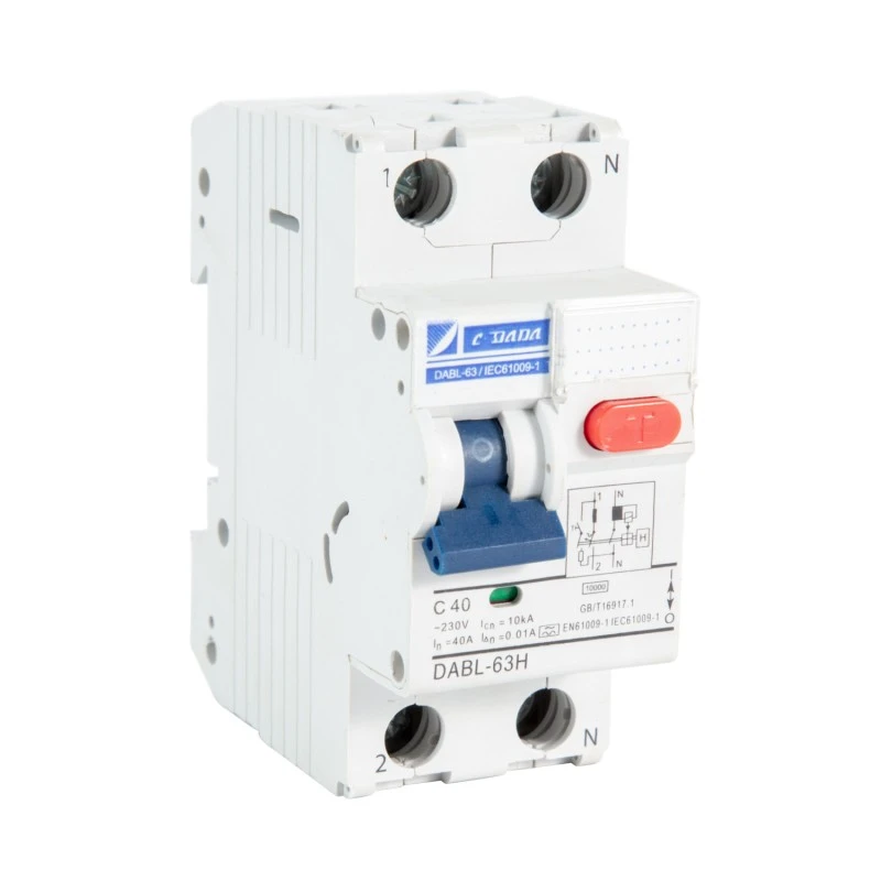 2P 4P RCBO elektromagnetikoa