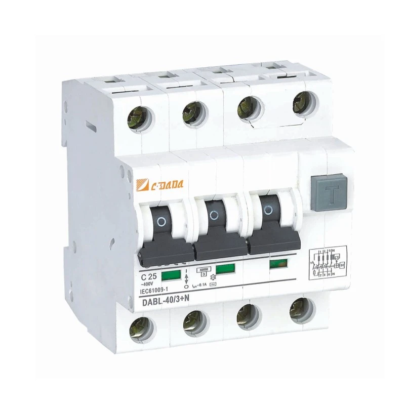 2P 4P Mota Elektronikoa RCBO
